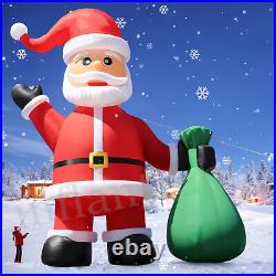 20/26/33/40FT Giant Premium Christmas Inflatable Santa Claus Xmas Party & Blower