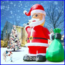 20/26/33/40FT Giant Premium Christmas Inflatable Santa Claus Xmas Party & Blower