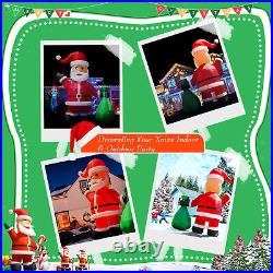 20/26/33/40FT Giant Premium Christmas Inflatable Santa Claus Xmas Party & Blower