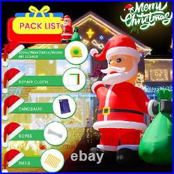 20/26/33/40FT Giant Premium Christmas Inflatable Santa Claus Xmas Party & Blower