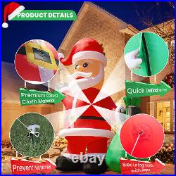 20/26/33/40FT Giant Premium Christmas Inflatable Santa Claus Xmas Party & Blower