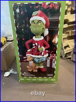 20 Holiday Grinch and Max by Jim Shore Christmas Holiday Statue Decoration