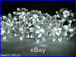 20 LED Flower Indoor Battery 10ft 3M Fairy Party Wedding String Lights Christmas