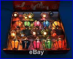 20 Pifco London Lights Christmas Fairy Lanterns Vintage Screw Bulbs Boxed