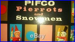 20 Pifco Pierrots and Snowmen Pat tested in original Box next day delivery