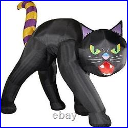 20-ft. Black Cat Halloween Inflatable with Lights, Giant Outdoor 20ft Cat 2