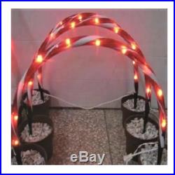 20x11 3 Piece Lighted Candy Cane Arch Pathway Driveway Marker Christmas Decor