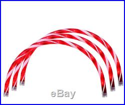 20x11 3 Piece Lighted Candy Cane Arch Pathway Driveway Marker Christmas Decor