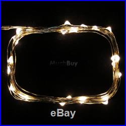 20x Battery Powered Copper Wire 30Led String Fairy Light 3M/10FT Warm White US