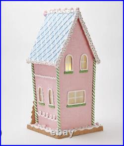 22 Oversized Gingerbread House by Valerie- Pastel Pink