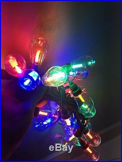 23 boxes of led Christmas lights, Edison style, Holiday living