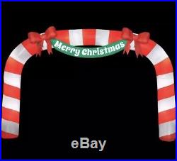 23 ft. Giant Candy Cane Archway Merry Christmas Banner Christmas Inflatable