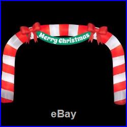 23ft X 15ft Lighted Giant Candy Cane Archway Christmas Inflatable Display NEW