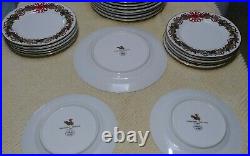 24 Garland Porcelain Andrea Sadek 12 Cake 10.5 &12 Salad Dessert Plates 8,5