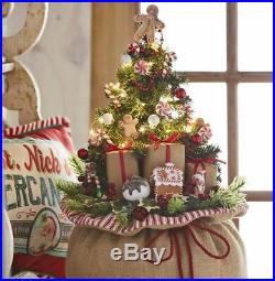 24 Inch LIGHTED GIFT BAG WITH TREE By RAZ IMPORTS 3915529