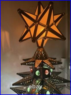 26.5 Handmade Metal Christmas Tree Decoration Ornament Holiday Decor 26.5 Handmade Metal Christmas Tree Decoration Ornament Holiday Decor