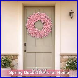 26 Inch Spring Wreaths for Front Door Large Valentines Spring Door Wreath Eas