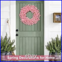 26 Inch Spring Wreaths for Front Door Large Valentines Spring Door Wreath Eas