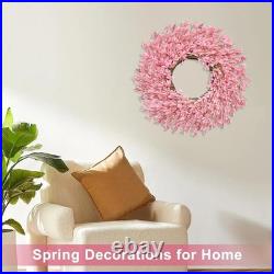 26 Inch Spring Wreaths for Front Door Large Valentines Spring Door Wreath Eas