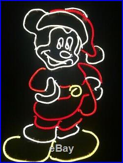 28 Led NEON Disney Mickey Mouse Sculpture Indoor/Outdoor Christmas Decor