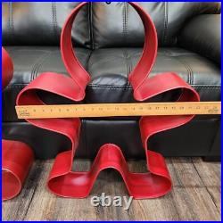 29 Large Red Metal Gingerbread Man Cookie Cutter Wall Decor Christmas Holiday 29 Large Red Metal Gingerbread Man Cookie Cutter Wall Decor Christmas Holiday