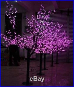2M height 864Pcs LED Cherry Blossom Tree Outdoor Wedding Garden Holiday Light