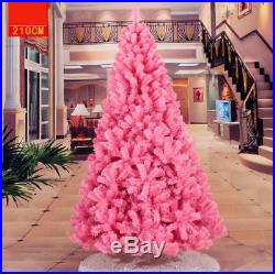 2/3/4/5/6 ft Pink PVC Artificial Christmas Tree Multi Sizes Free Shipping New