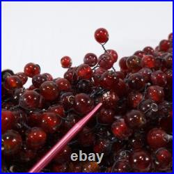 2 Pottery Barn Pepperberry Garland Christmas Tree Pepper Berry Red 5 Ft Each