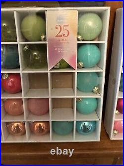 2 Sets Of Anthropologie Terrain Glass Bulb Holiday Ornaments 2 Sets Of Anthropologie Terrain Glass Bulb Holiday Ornaments