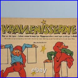2 pack Bramming Kravlenisserne Christmas Shelf Elves Santa Instruments Decor