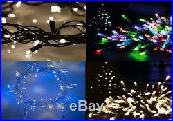 2 x 600 LED Christmas Xmas Tree Party Wedding Garden Decoration Fairy Lights