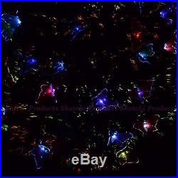 2ft, 3ft, 4ft, 5ft, 6ft LED Fibre Optic Christmas tree Pre-Lit Xmas Tree