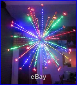 2m/6.6FT LED Fireworks Light Wedding Garden party Christmas Light 4 Clours