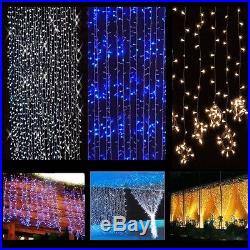 300/600/900/2400 LED Fairy String Curtain Light for New Year Christmas Party