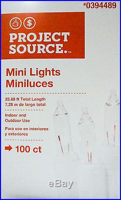 300 Clear Mini Lights Light Set White Wire for Christmas Wedding and Parties 66