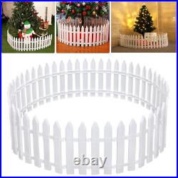30 Pcs Small Landscape Fence Plastic Fence Panels Christmas Barrier