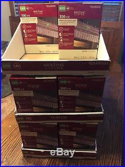 30 boxes of led icicles Christmas lights, Holiday living