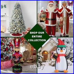 30 in. Artificial Christmas Joyful Porch Tree in Pedestal Urn with Pinecones