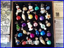 30 pce Thomas Pacconi Classics 30 years 2004 collection Christmas Decorations