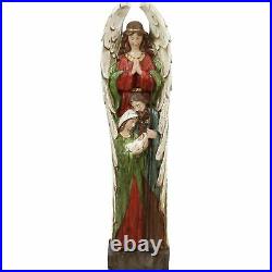 31 Guardian Angel Holy Family Christmas Resin Holiday Indoor Outdoor Statue