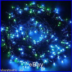 328ft/100M Multi-Color String Lights 500 LED 8 Modes For Xmas Tree Party Garden