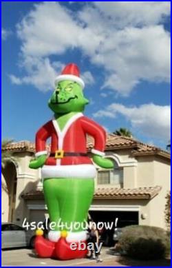 32' Foot Inflatable Grinch Custom Made One Of A Kind