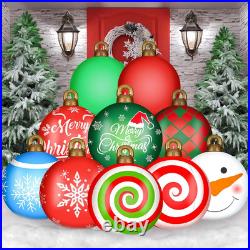 32 Inch Christmas Inflatables PVC Ornaments 2025 NEW LED Outdoor Decoration