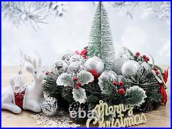 34Ct Christmas Balls Ornaments, 60Mm/2.36 Shatterproof Christmas Tree Ornaments