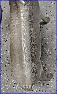 34 Tall Aluminum Christmas Reindeer Candle Holder Candalabra Indoor/Outdoor 34 Tall Aluminum Christmas Reindeer Candle Holder Candalabra Indoor/Outdoor