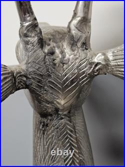 34 Tall Aluminum Christmas Reindeer Candle Holder Candalabra Indoor/Outdoor 34 Tall Aluminum Christmas Reindeer Candle Holder Candalabra Indoor/Outdoor