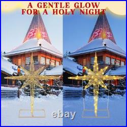 36 Inch Large Christmas Bethlehem Star Theme Light Giant LED Xmas Star of Bet