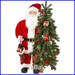37 SANTA WITH TREE 3815516 RAZ Imports Christmas NEW FaBuLouS