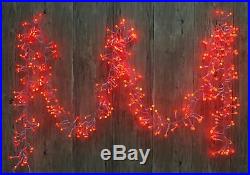 384-720 LEDs BERRY CLUSTER XMAS BALL SHAPE CHRISTMAS LIGHTS FAIRY BDAY PARTY RED