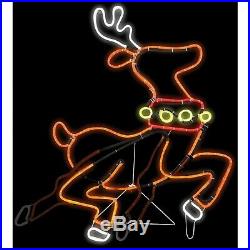 3FT Led Lighted Holiday Rudolph Outdoor Indoor Christmas Yard Decoration DISPLAY
